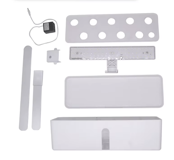 Indoor Smart Herb Garden Kit – LED Grow Light, Self-Watering Hydroponic Planter for Kitchen Counter